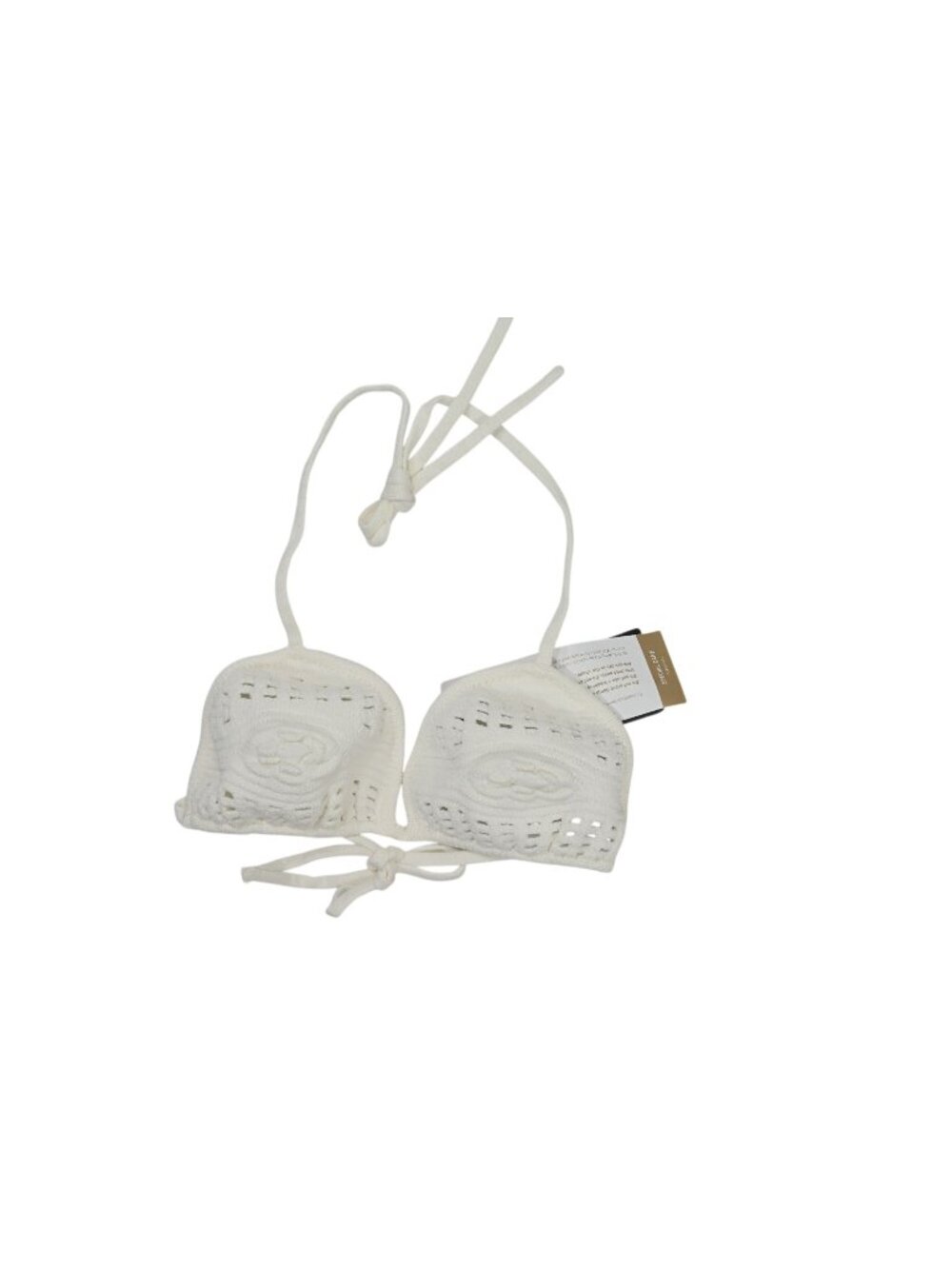 Vix Paula Hermanny Knit Reagan Tri Top in White